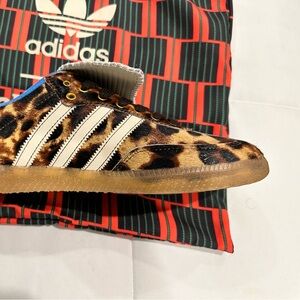 Wales Bonner x adidas Samba ‘Leopard Pony